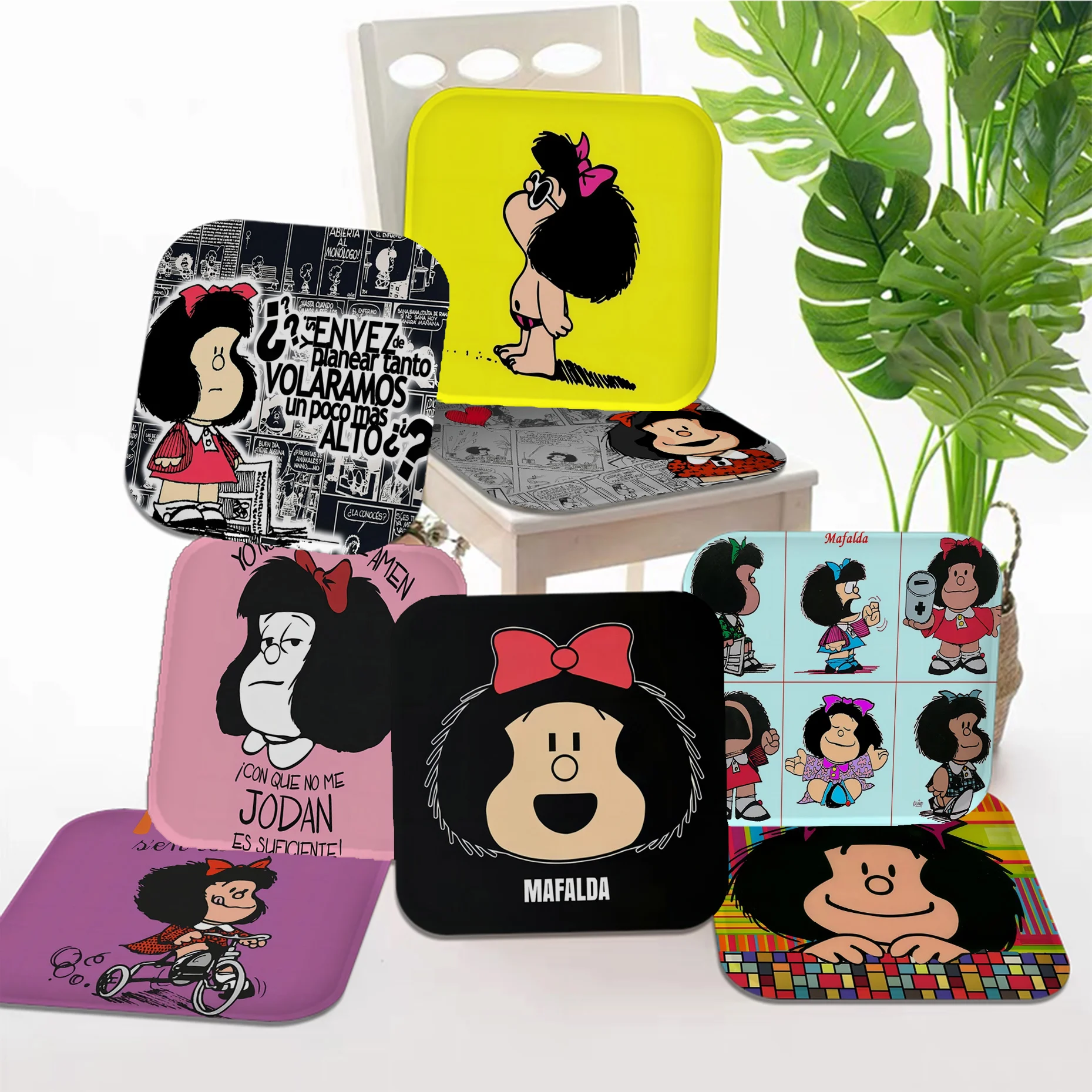 

Коврик Mafalda тканевый в современном минималистичном стиле, нескользящий декоративный стул для гостиной, дивана, татами для студентов, офисный стул, сиденье