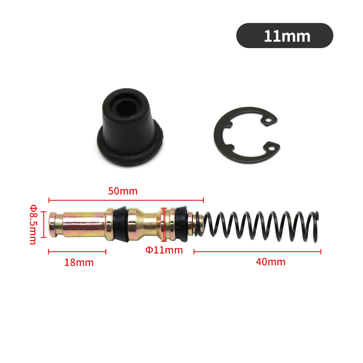 SCL MOTOS-Kit de Réparation de Piston de Frein d\'Embrayage Hydraulique pour Moto, 11mm, 12.7mm, 14mm, 16mm