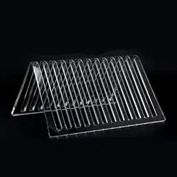 Acrylic Vinyl Desktop Display Holds 12LPs Organizer Holder Stand