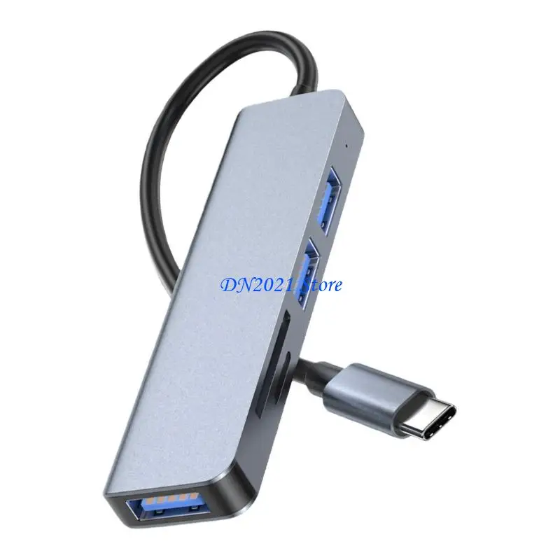 

F3KE USB C-адаптер HDTV-выход и устройство чтения карт с несколькими USB-портами для цифровых устройств