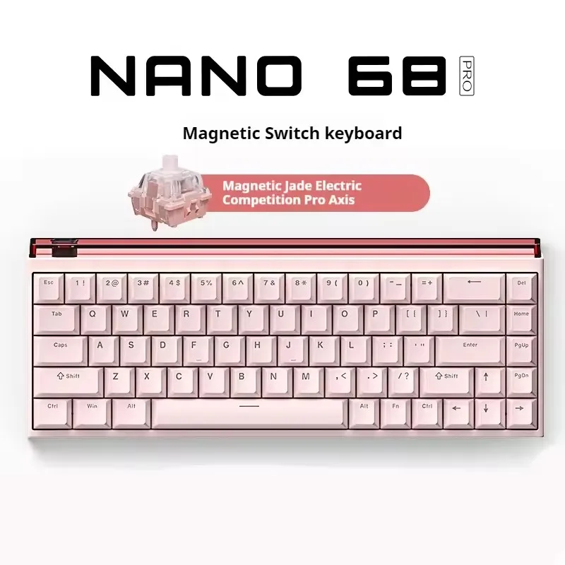 MADLIONS NANO 68/68 PRO Hall Effect Keyboard TTC Axis Type-C RGB