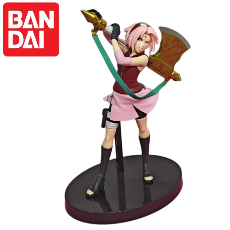 

Original In Stock Bandai Naruto Shippuden S.H.Figuarts Haruno Sakura Narutop99 Mobile Toys Prizes Garage Kit Ornaments