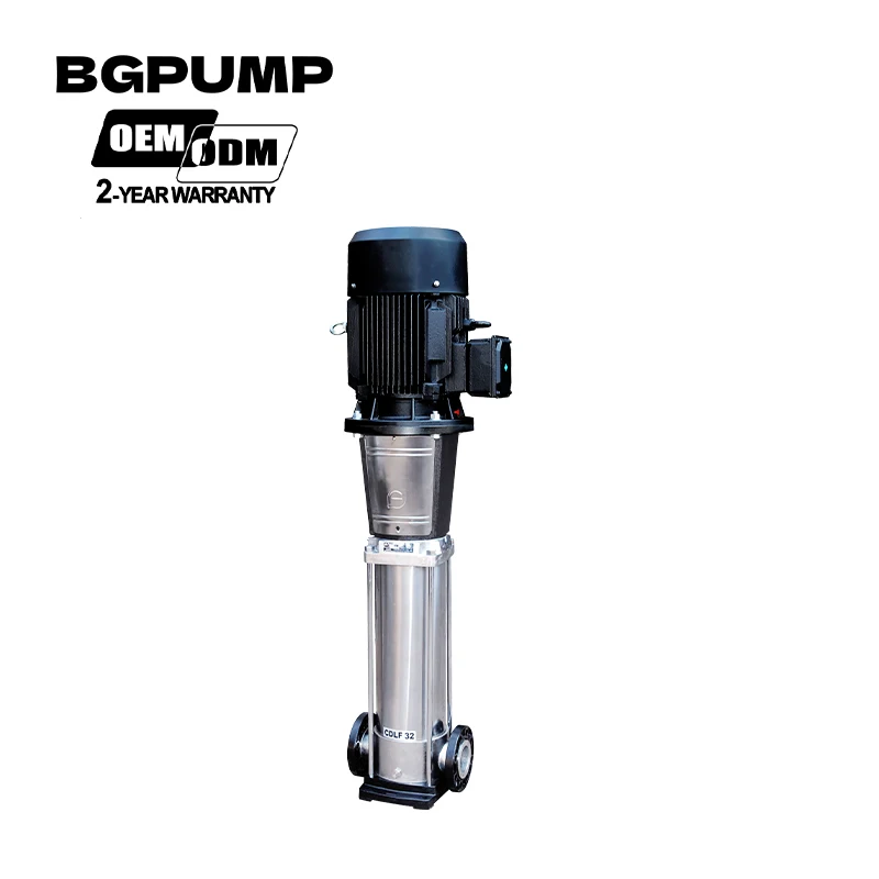 2200W 142M High Pressure Stainless Steel 3 Hp High-head Multistage Centrifugal Pump For High Buildings