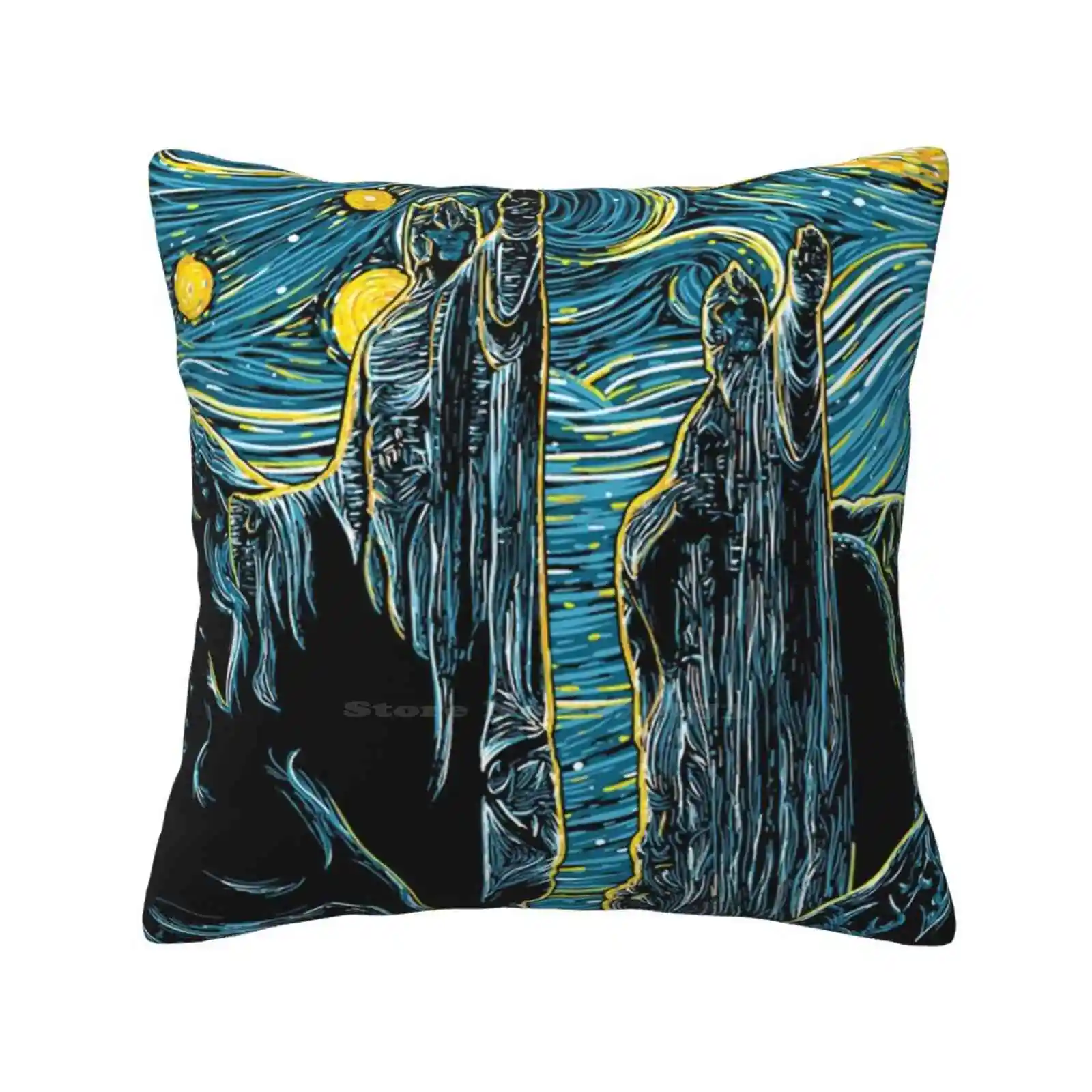 Starry Argonath Pillowslip Pillowcase Sknn Vektor Christmas Day Wallpaper Valentine Best Seller Joke Vintage Unique Quote Funny