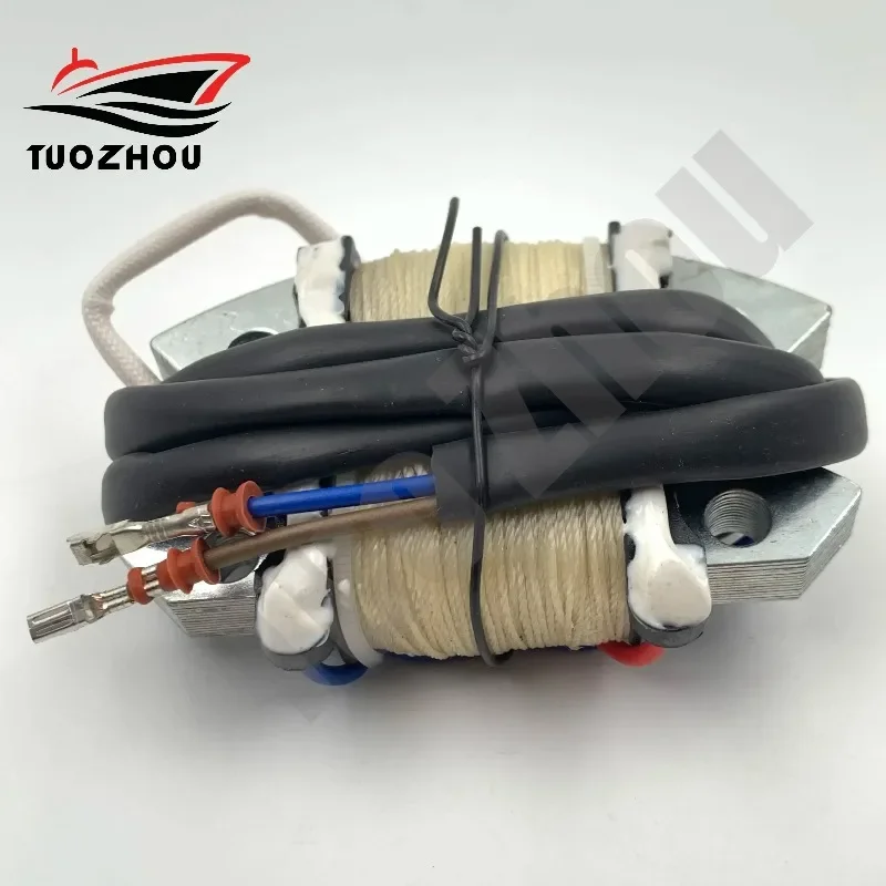 66T-85520-00 Charge Coil replaces for Yamaha 2 Stroke 40HP Outboard Engine Boat Motor