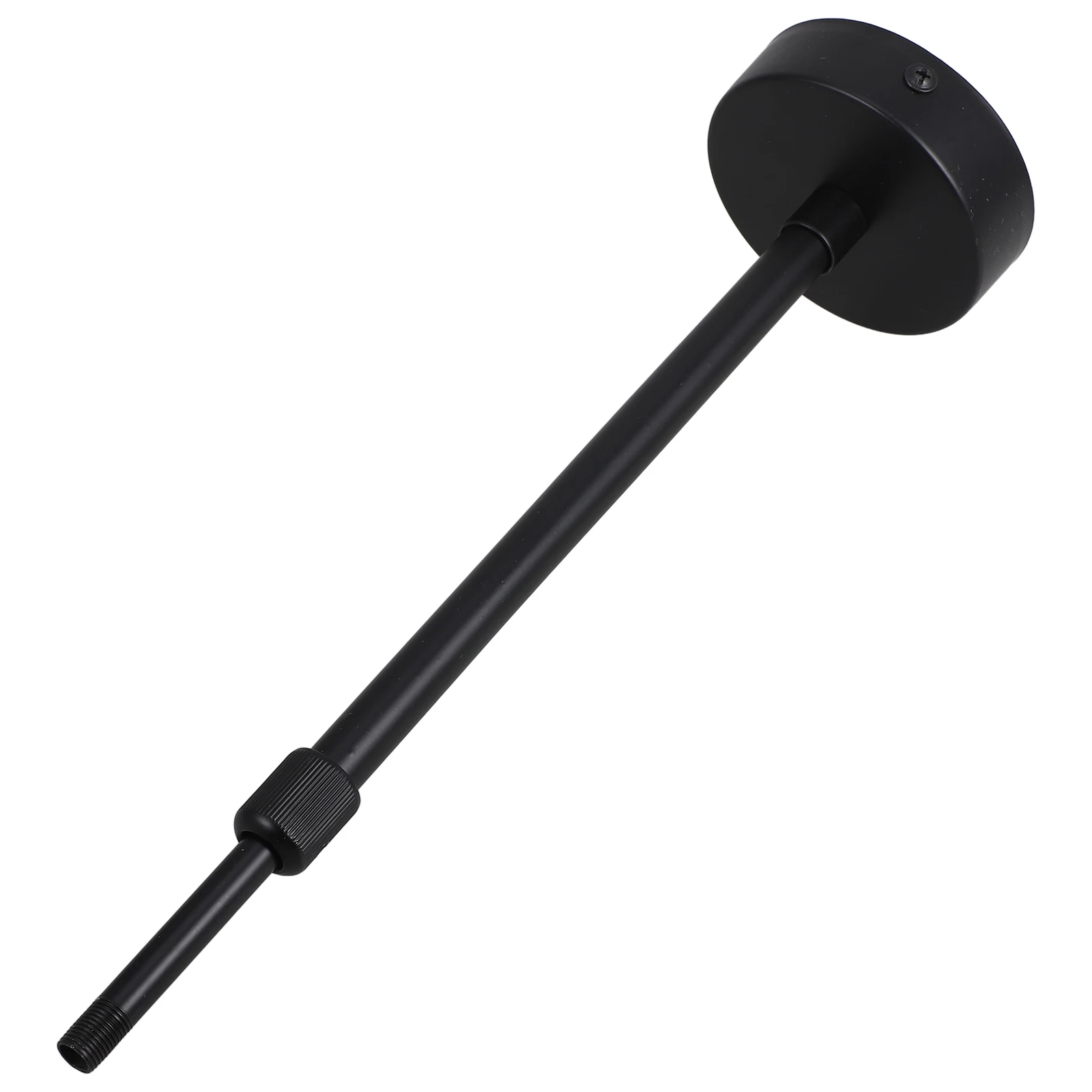 Asta di prolunga per lampada regolabile Downrods neri per lampade a sospensione Steli di luce fluorescente Soluzione per illuminazione su binario a LED Ufficio
