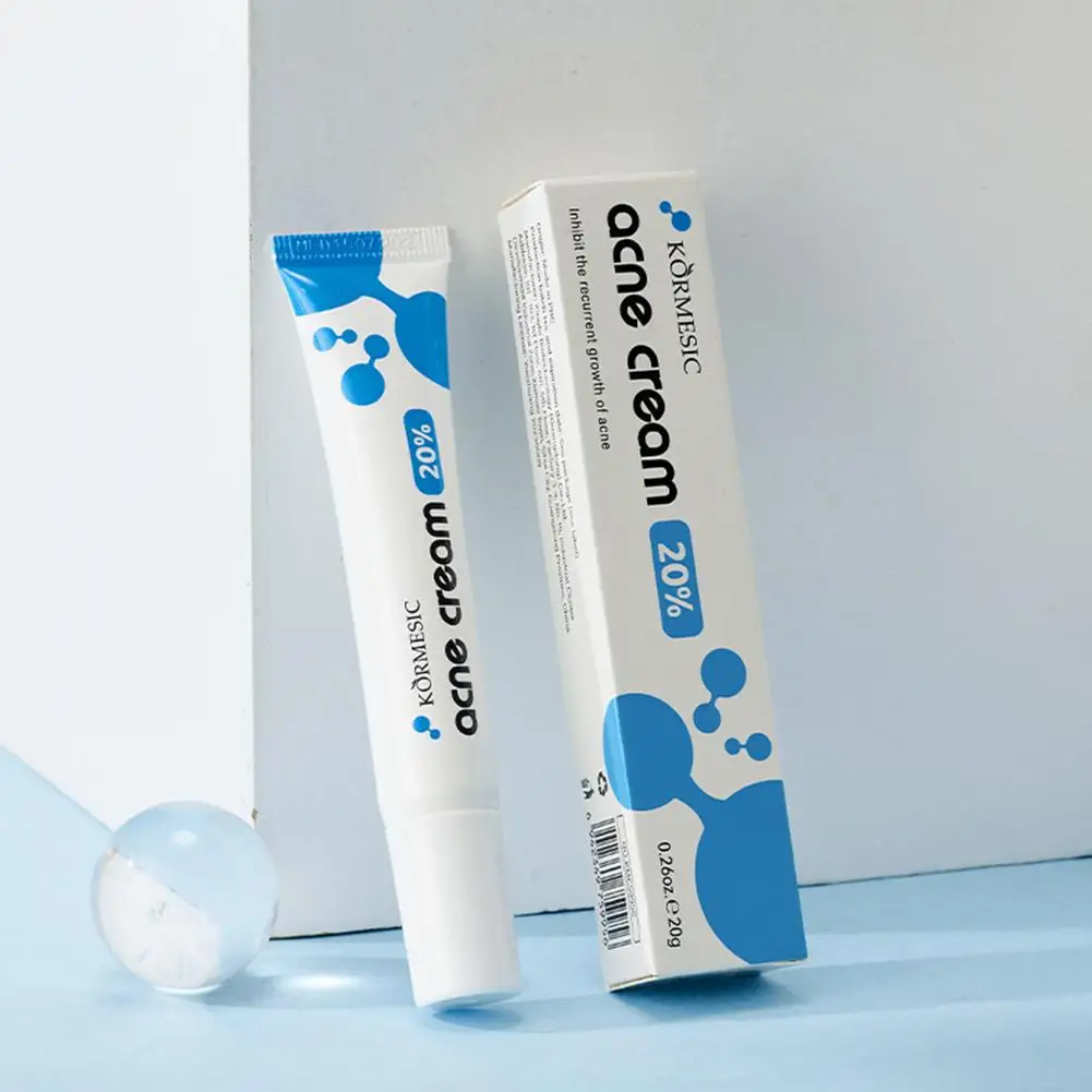20% Azelaic Acid Acne Removing Cream Refreshing Acne Removing Face Cream Blemishes Oil Control Whitening Korean Skin Care