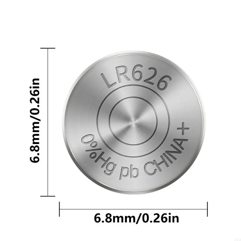 1xcb AG4/LR626/377/177 زر القلوية بطاريات خلية الخلية تسرب الحماية الطويلة الحياة
