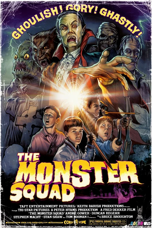 Movie The Monster Squad (1987) Poster Wall Painting Home Decor