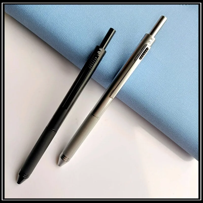다목적 금속 볼펜, 자동 연필 1개, 3색 볼펜, 4in1 문구 선물세트