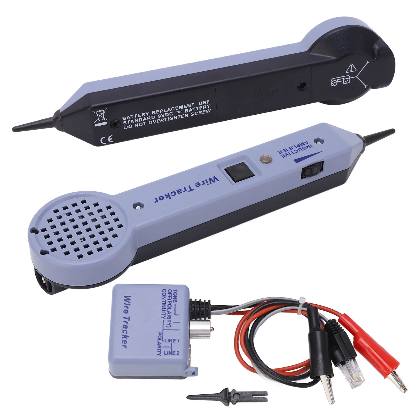 

Amplifier Cable Toner Detector Cable Toner Detector Network Cable Tracing Tester Kit Audio Adjustable Induction