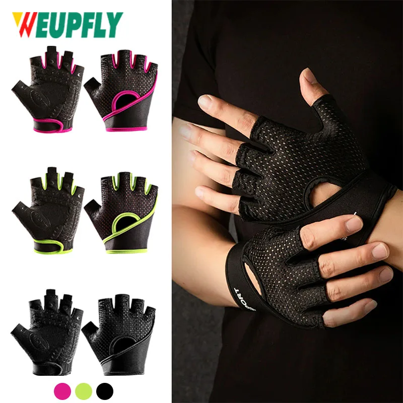 

1Pair Bike Gloves Cycling Gloves Biking Gloves for Men Women with Anti-Slip, Light Weight, Nice Fit, Half Finger Bicycle Gloves