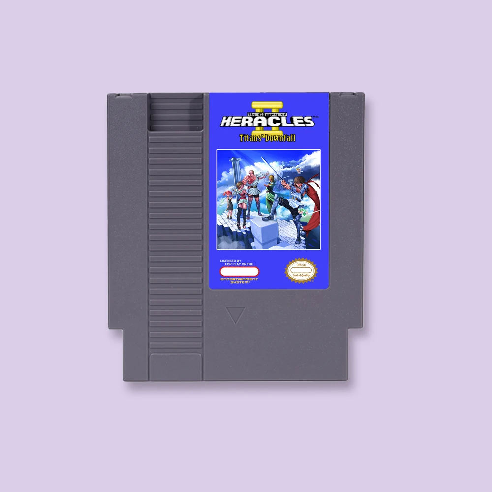 

Glory of Herakles II - Titans' Downfall RPG Game Card for NES 72 Pins 8bit Console Video Game Cartridge