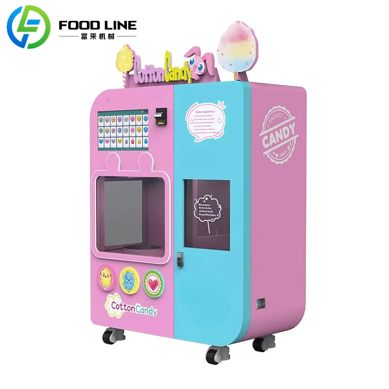 Custom Cotton Candy Vending Machine
