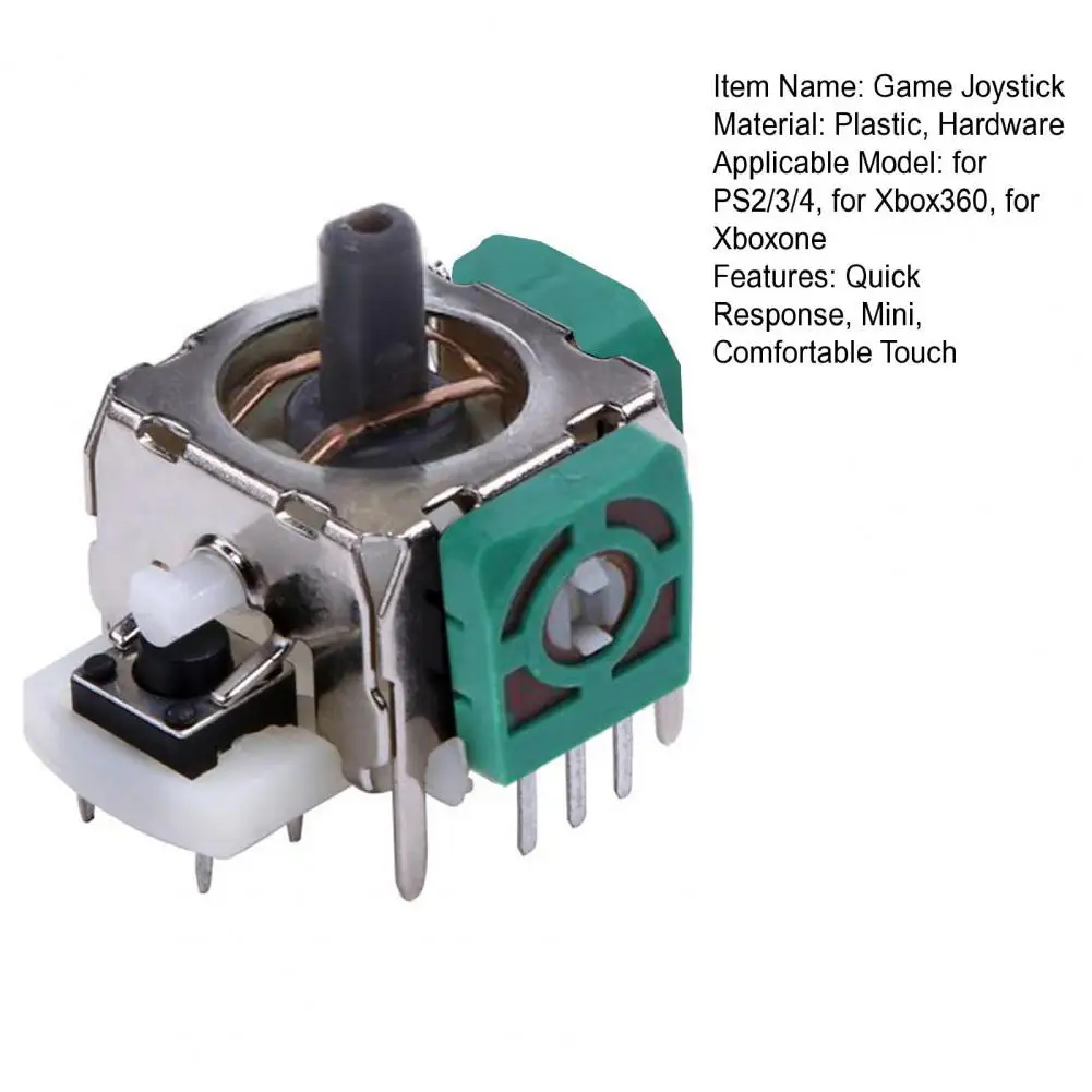 Gamepad Shooting Key 3D Vibration Quick Response Universal Game Handle Joystick Analog Stick For 3 4 For Xbox360 For Xboxone