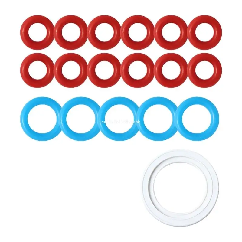 หม้อไอน้ำคู่กลุ่มหัวปะเก็นซิลิโคนซีล O แหวนชุดเปลี่ยนหม้อไอน้ำ O แหวนสำหรับ BES900 BES920 BES980 BES990 Dropship