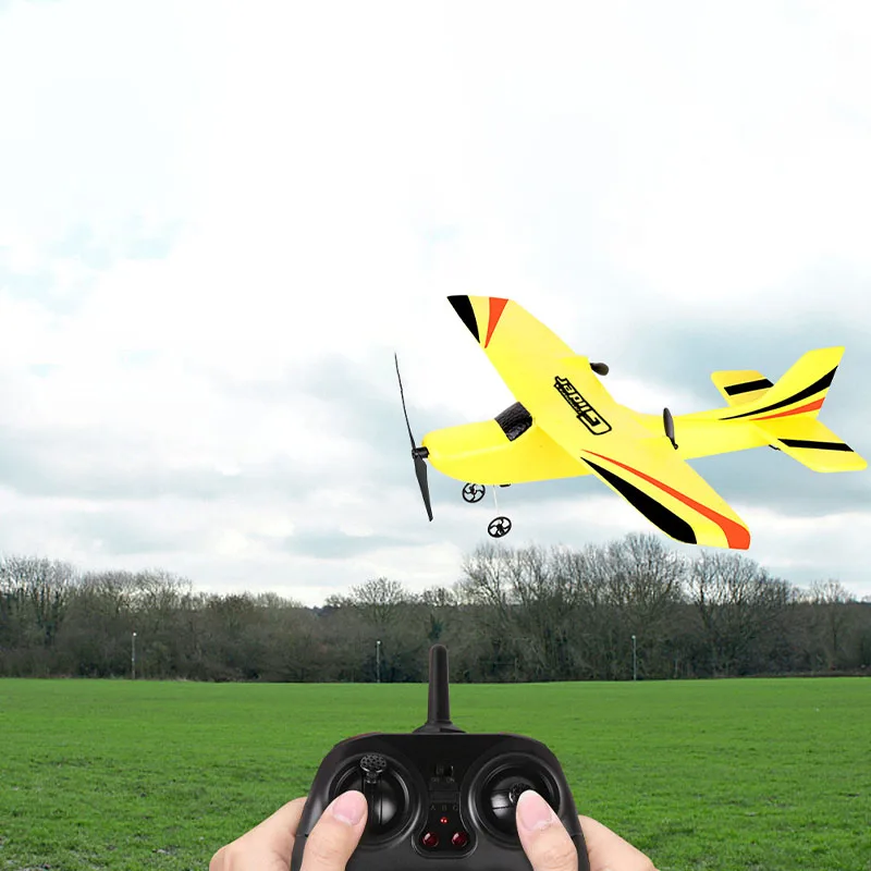 Two Way Remote Control Glider Outdoor Foam Glider Epp Fixed Wing Two-way Remote Control Aircraft Model Toy Gift