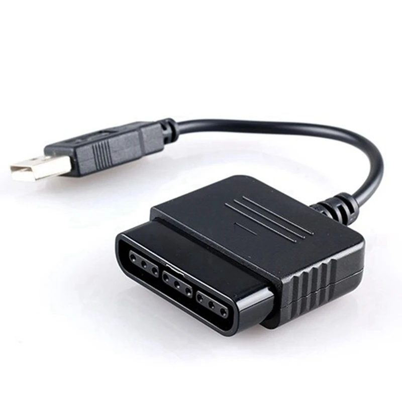 USB Adapter Converter Cable for PS2 Joypad GamePad to PC Games Controller Adapter Converter Cable