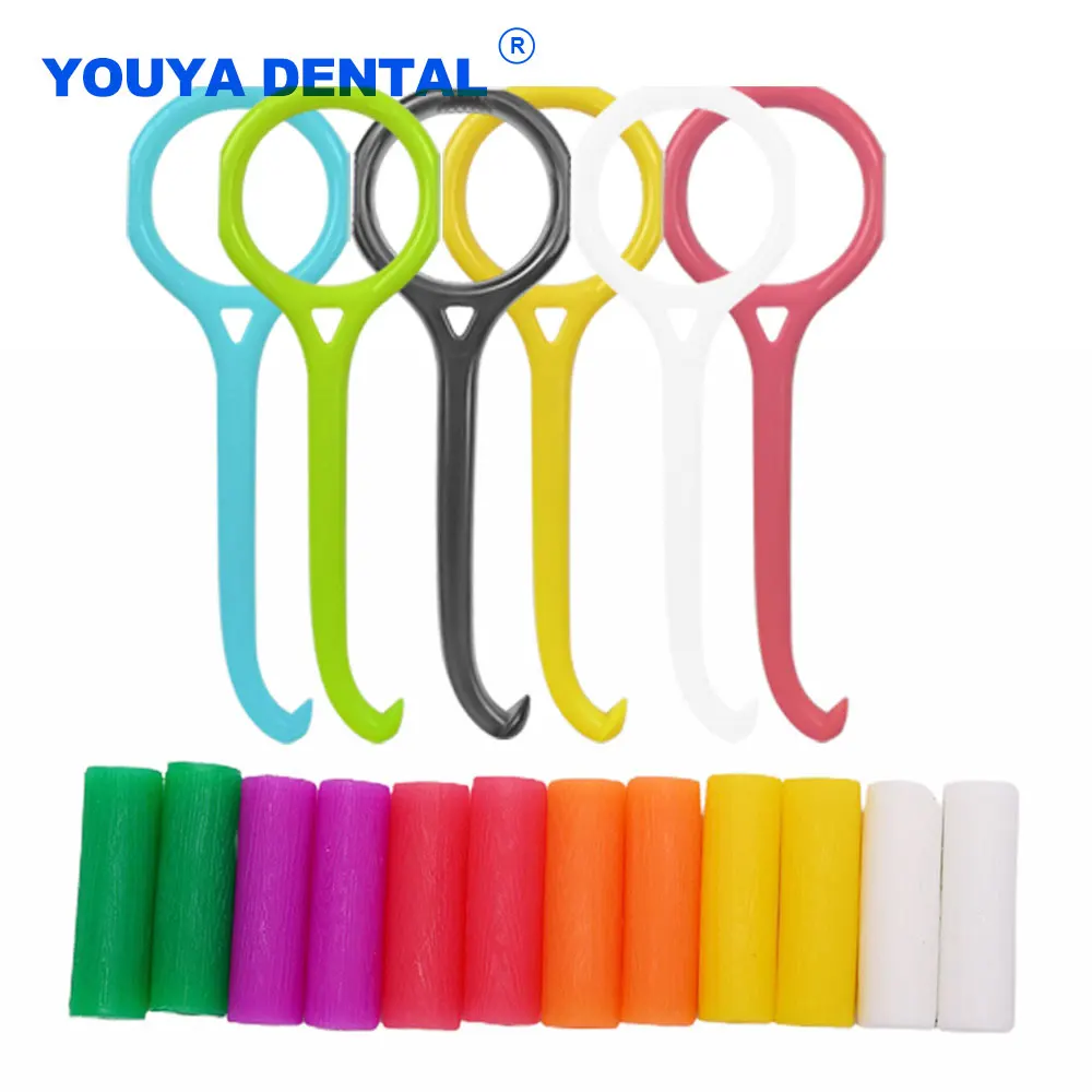 Braces Removal Tool Dental Orthodontic Aligner Remove Hook Oral Teeth Silicone Chewies Invisible Removable Braces Clear Aligner