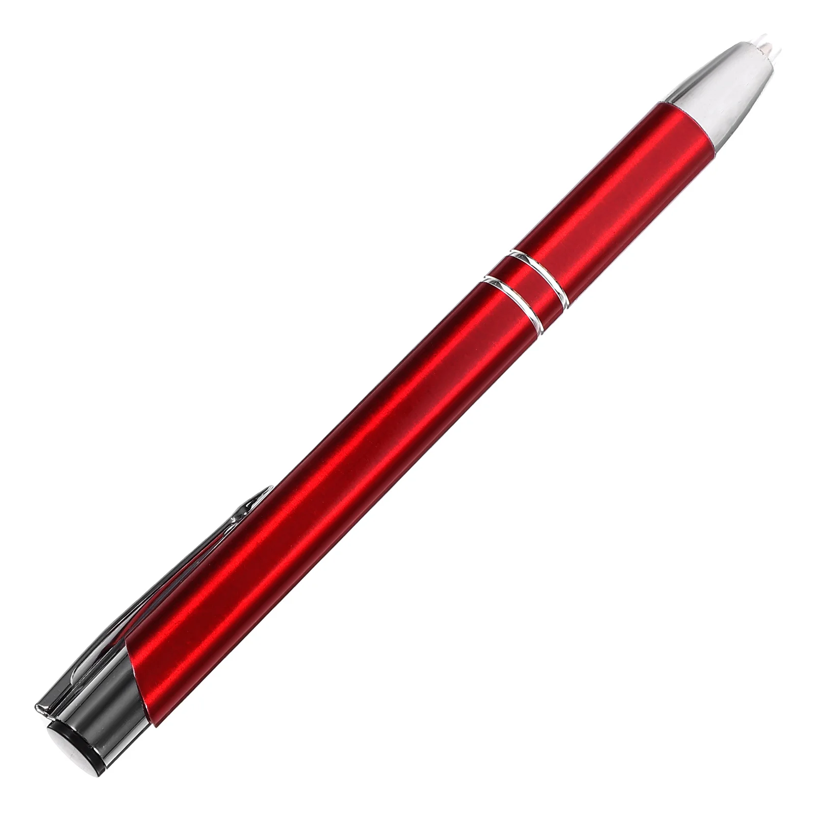 Ballpoint Pen Lighted Office Stationery Gift Pens with Tip Red Flashlight
