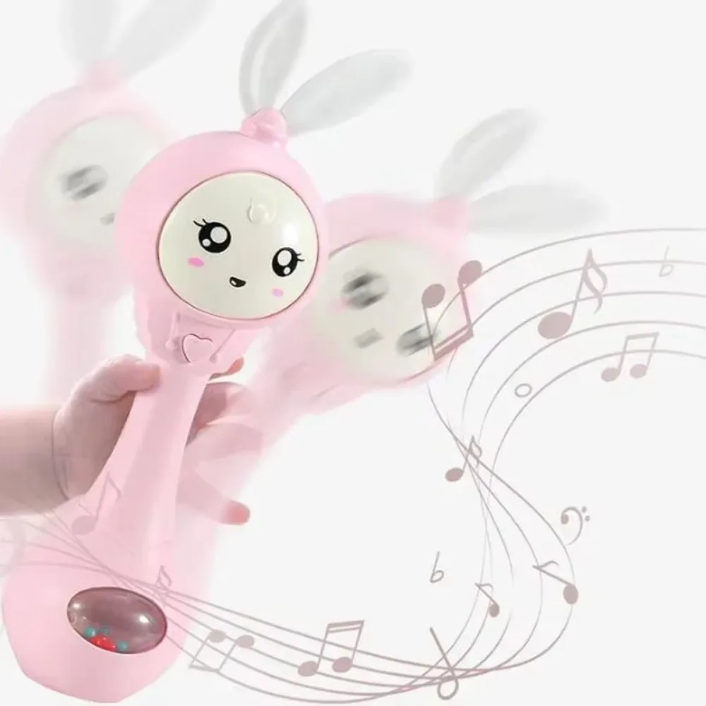 Baby Music Teether Rattle Toy for Child 0-12 Education Mobile Cot Kids Bed Bell Newborn Stroller Crib Infant Pacifier Weep Tear