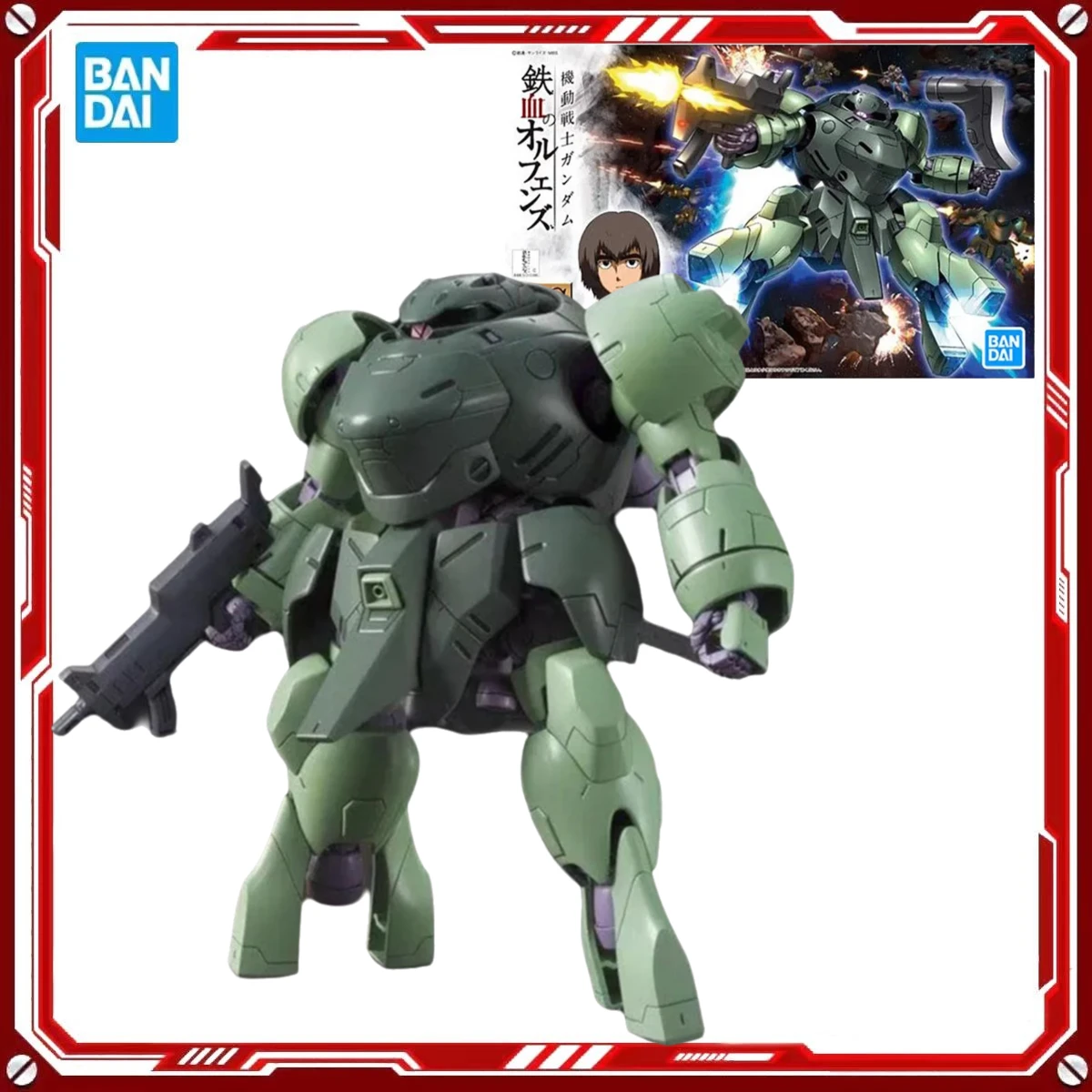 

Genuine Bandai Original Gundam Figure Model Kits HG IBO Man Rodi Anime Figures Action Model Toys Gifts for Boy girl In Stock