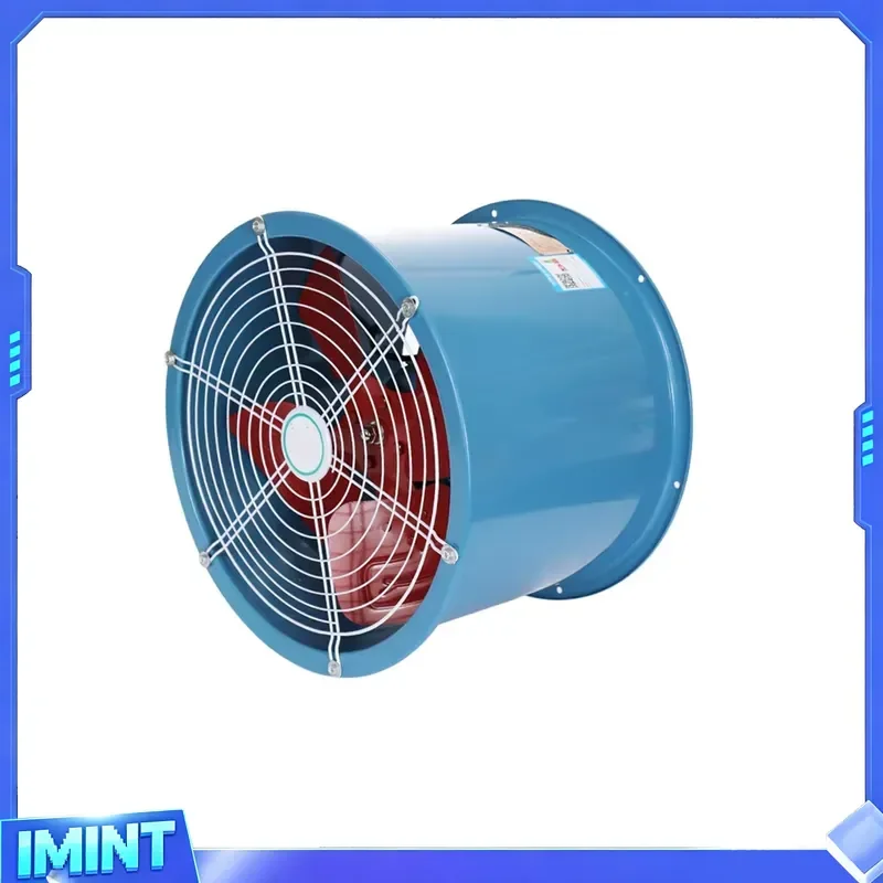 220V AC 600mm Industrial Metal Ventilation Fans Axial Exhaust Flow for Greenhouse or Poultry Farm - view 2