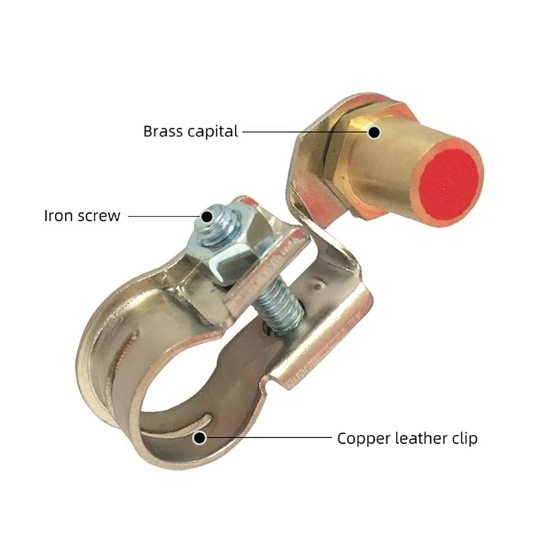  2pcs Quick Release Extender Automotive Accessories Car Battery Terminal Clamp Pile Clip Connector Universal Extender
