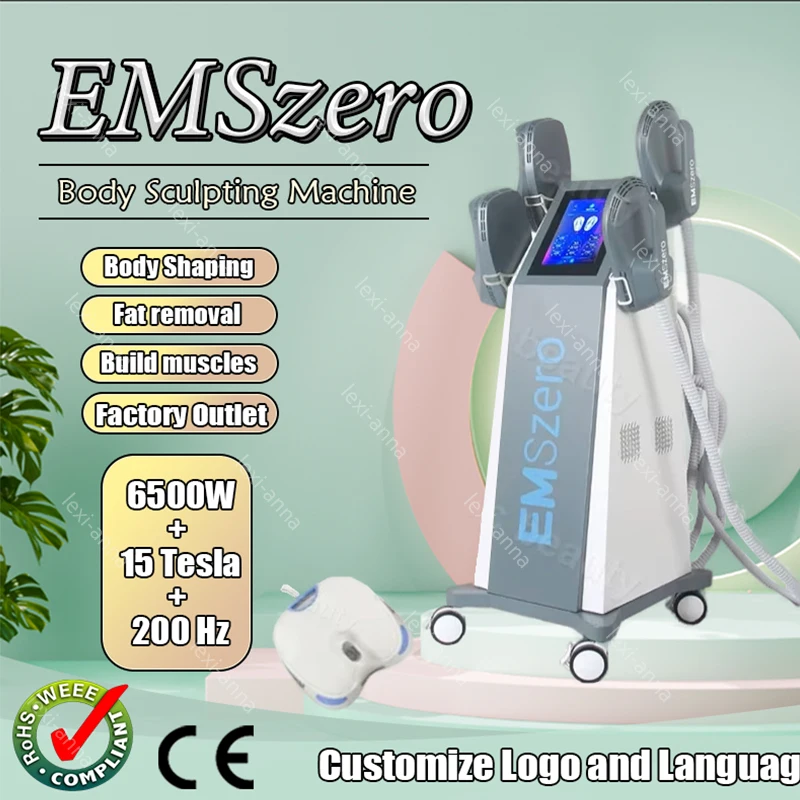 

Professional EMSZERO Neo Muscle Stimulation Body Contouring Machine 15 Tesla Ems Body Sculpt For Fat Removal Butt Lift