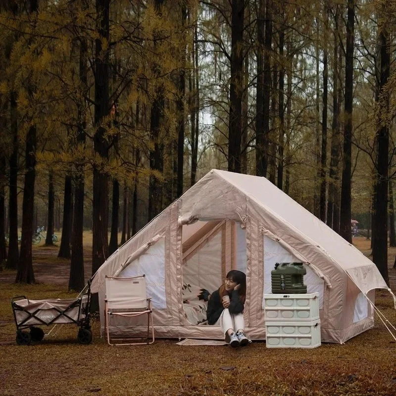 Inflatable tent Outdoor tent Camping tent Full set of camping self-driving equipment