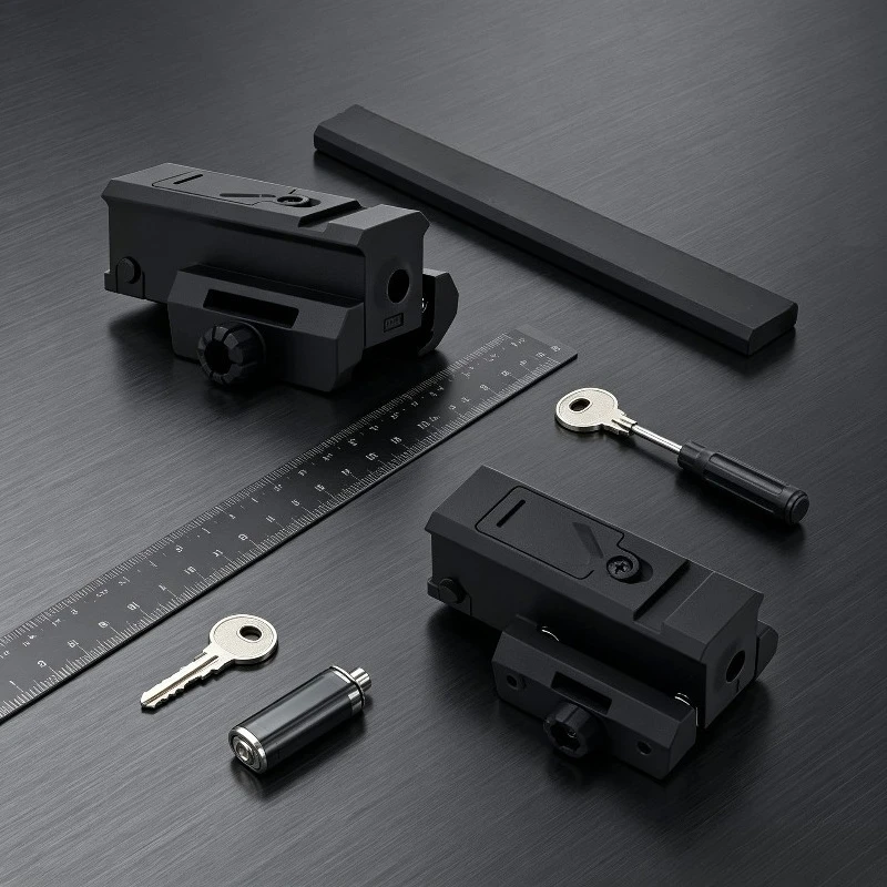 Simple‑Install High‑Stability Tidy‑Silhouette Portable Low‑Profile Nylon Calibrator, 20‑22mm Rail Fitting Accessories