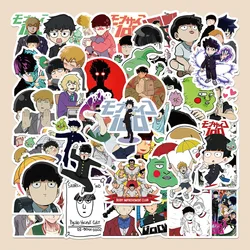 50pcs Hot Blood Japanese Anime Mob Psycho 100 Series Stickers Suitable for Motorcycle Luggage Waterproof DIY Sticker Toys