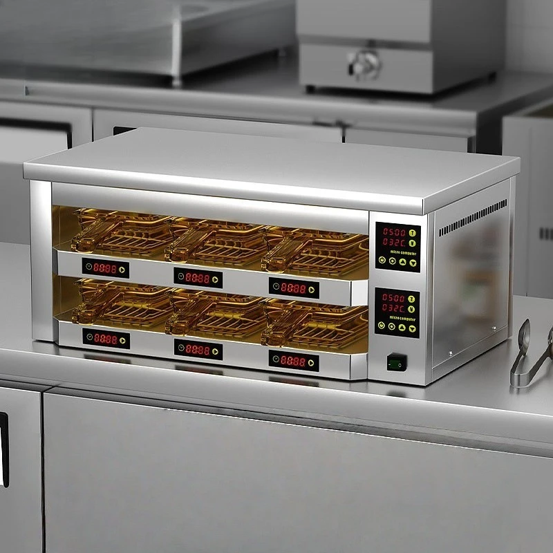 

Commercial hamburger meat filling insulation cabinet incubator fast food chain store Western fast food special