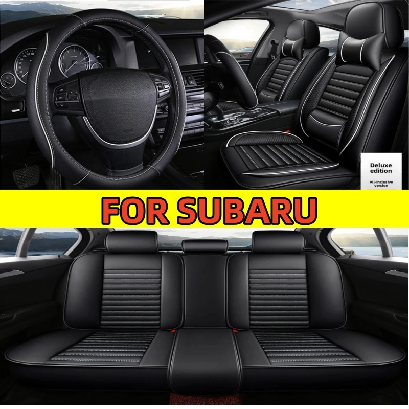

Чехлы на автомобильные сиденья FOR SUBARU водонепроницаемы и износостойкие, с высококачественным покрытием из искусственной кожи, как передние и задние сиденья.