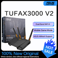 ASUS TUF Gaming AX3000 V2 Dual Band WiFi 6 Gaming Router with Mobile Game Mode