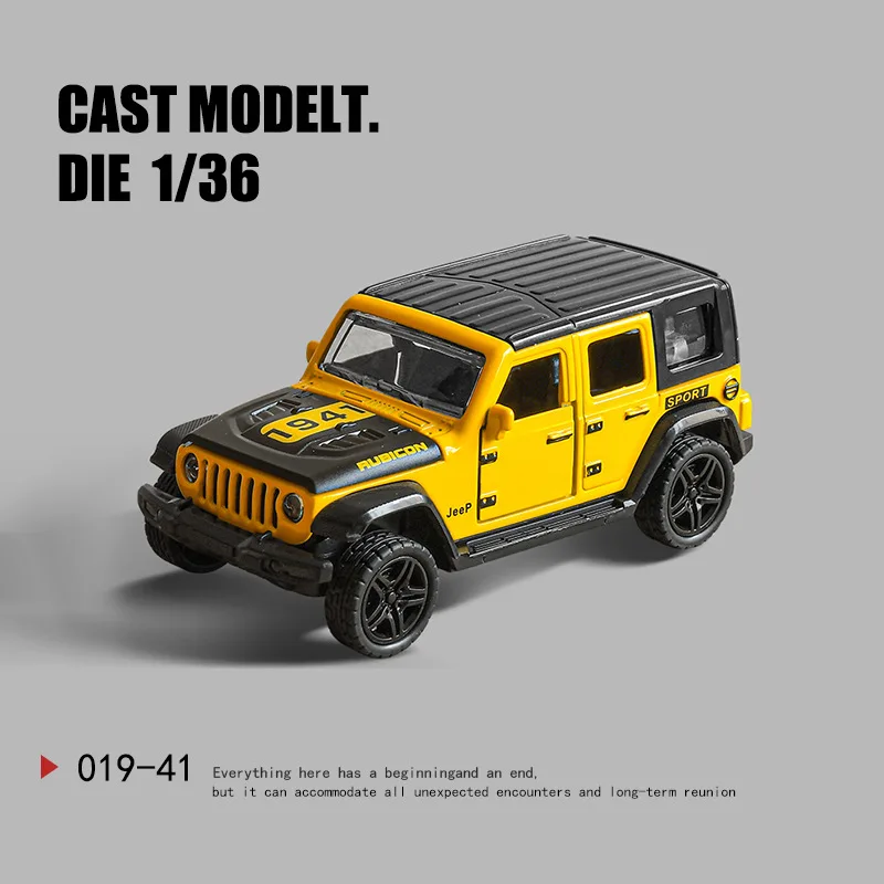 1: 36 Off-Road Alloy Car Model, Sound And Light Simulation Door Opening, Classic Vintage Car, Children's Car Toy Gift,XT200