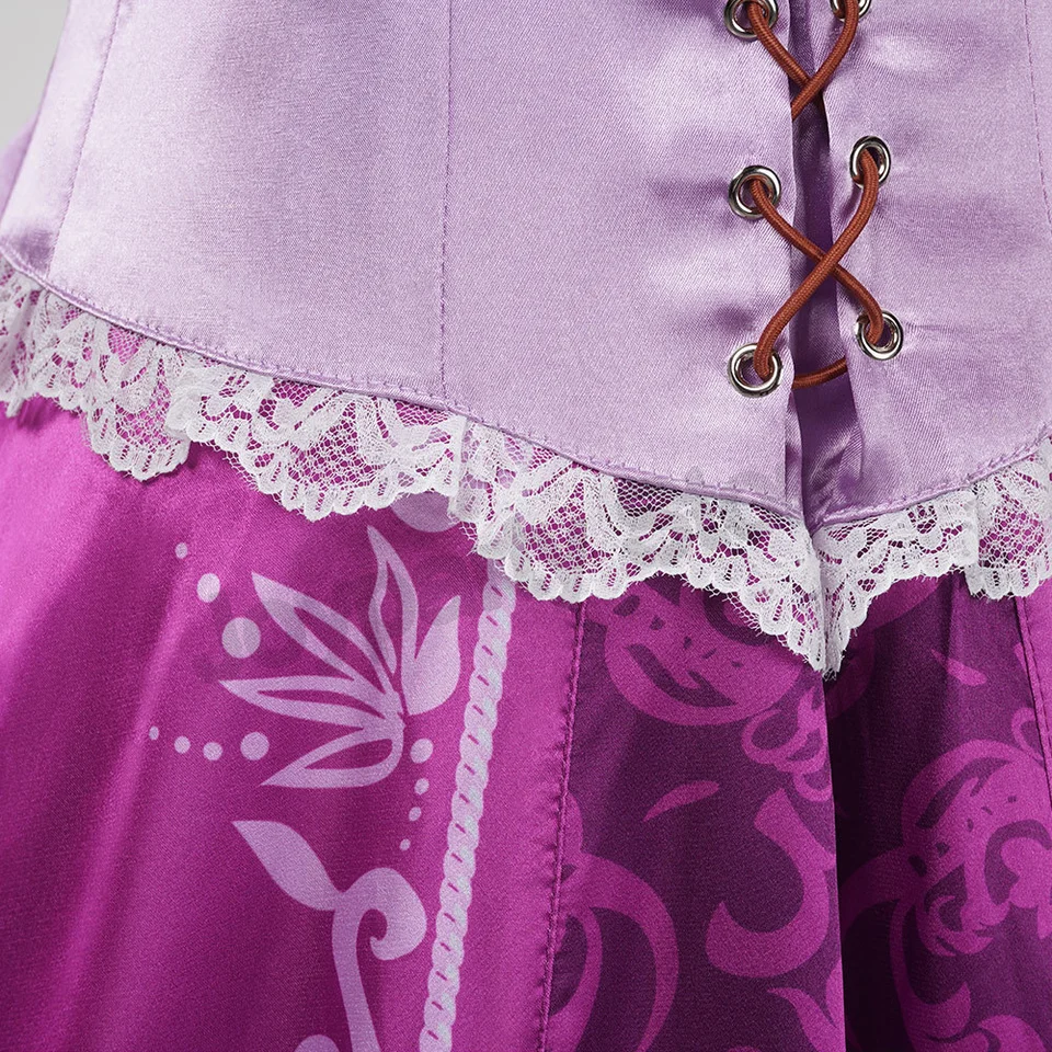 purple corset dress rapunzel Princess Rapunzel Costume Girls Dress