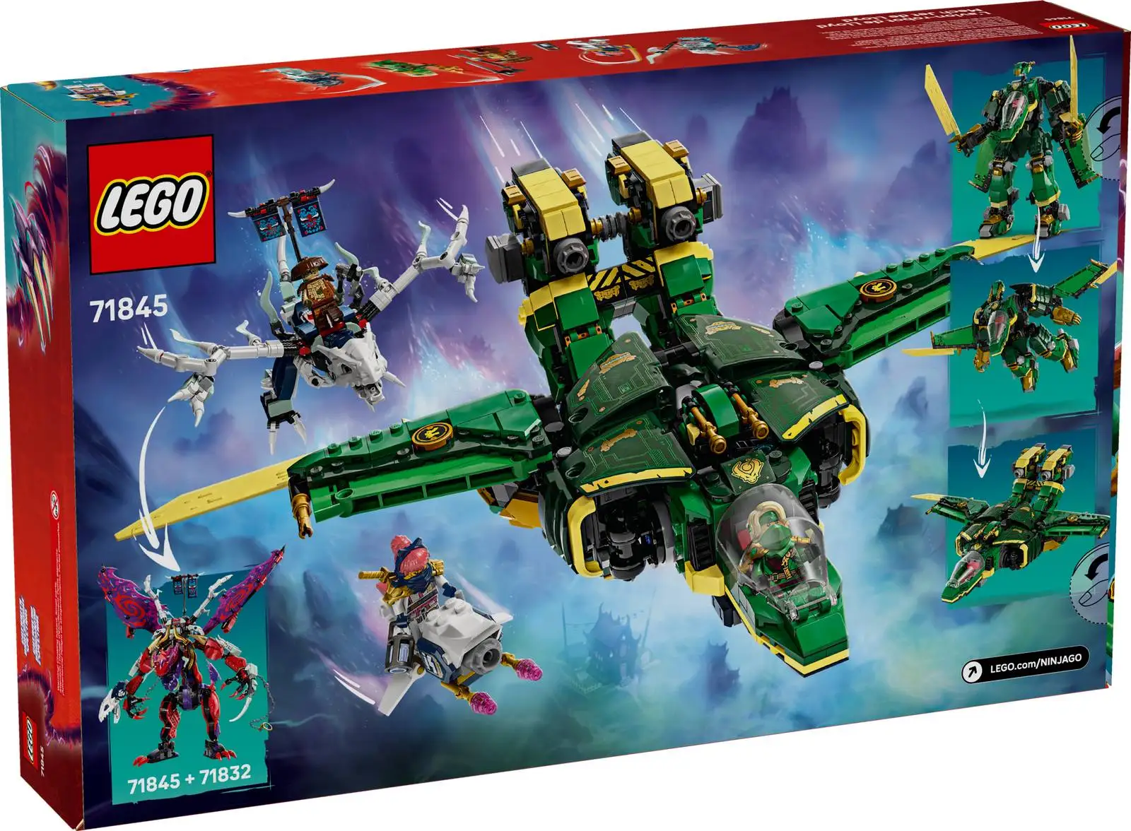LEGO® Lloyd's Jet Mech (71845) Ninja Toy Building Set Lets Boys