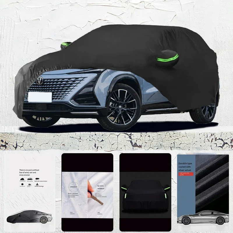 

For-Changan-Uni-t-Exterior-Car-Cover-Outdoor-Protection-Full-Car-Covers-Waterproof-Sunshade-Anti-UV