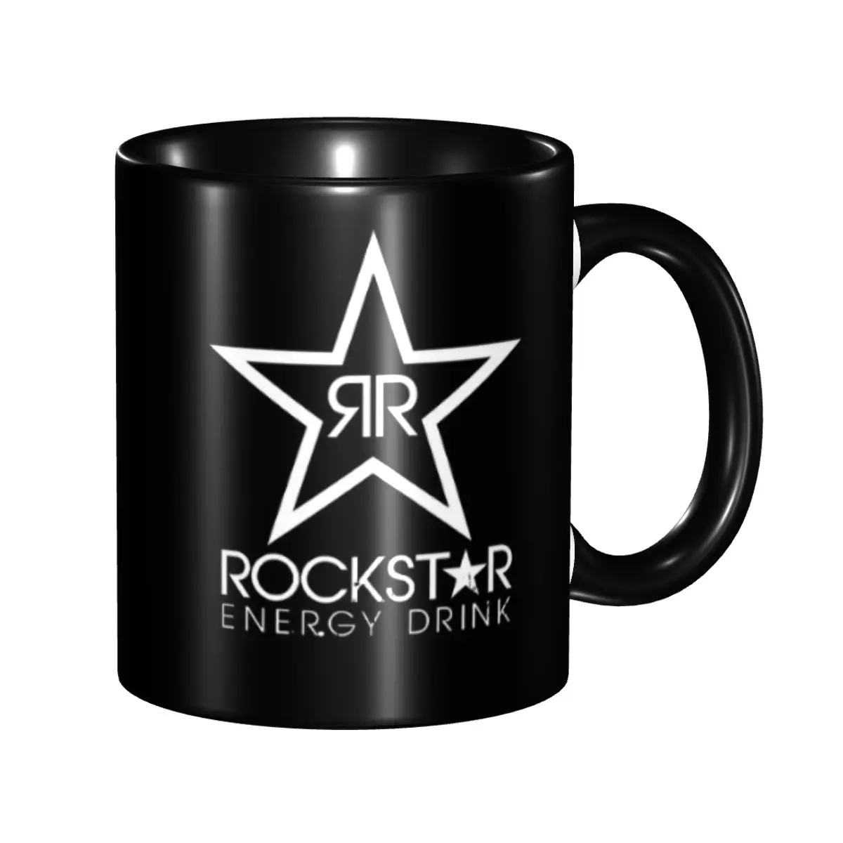 

Customized R-Rocks S-Stars Coffee Mugs DIY Energy Drink Ceramic Tea Milk Cups
