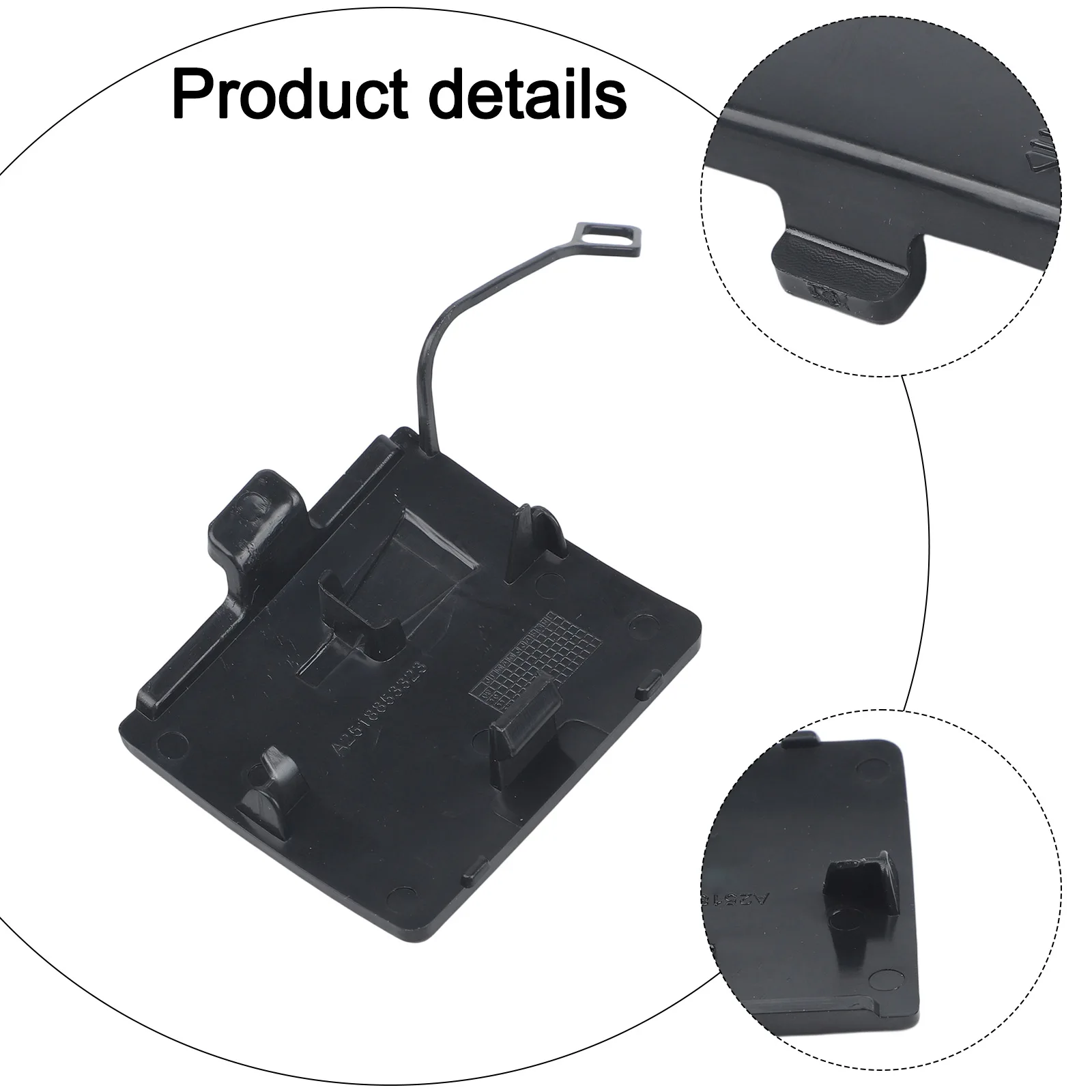 Protective Rear Tow Hook Cover for Mercedes W251/R Class/R350 (11 12) Designed for Long lasting Use and Fitment