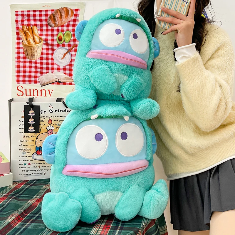 

New Funny Clownfish Plush Toys Hangyodon Stuffed Cuddly Doll Comforting Sleep Companion Home Decoration Ornaments Sofa Pillow