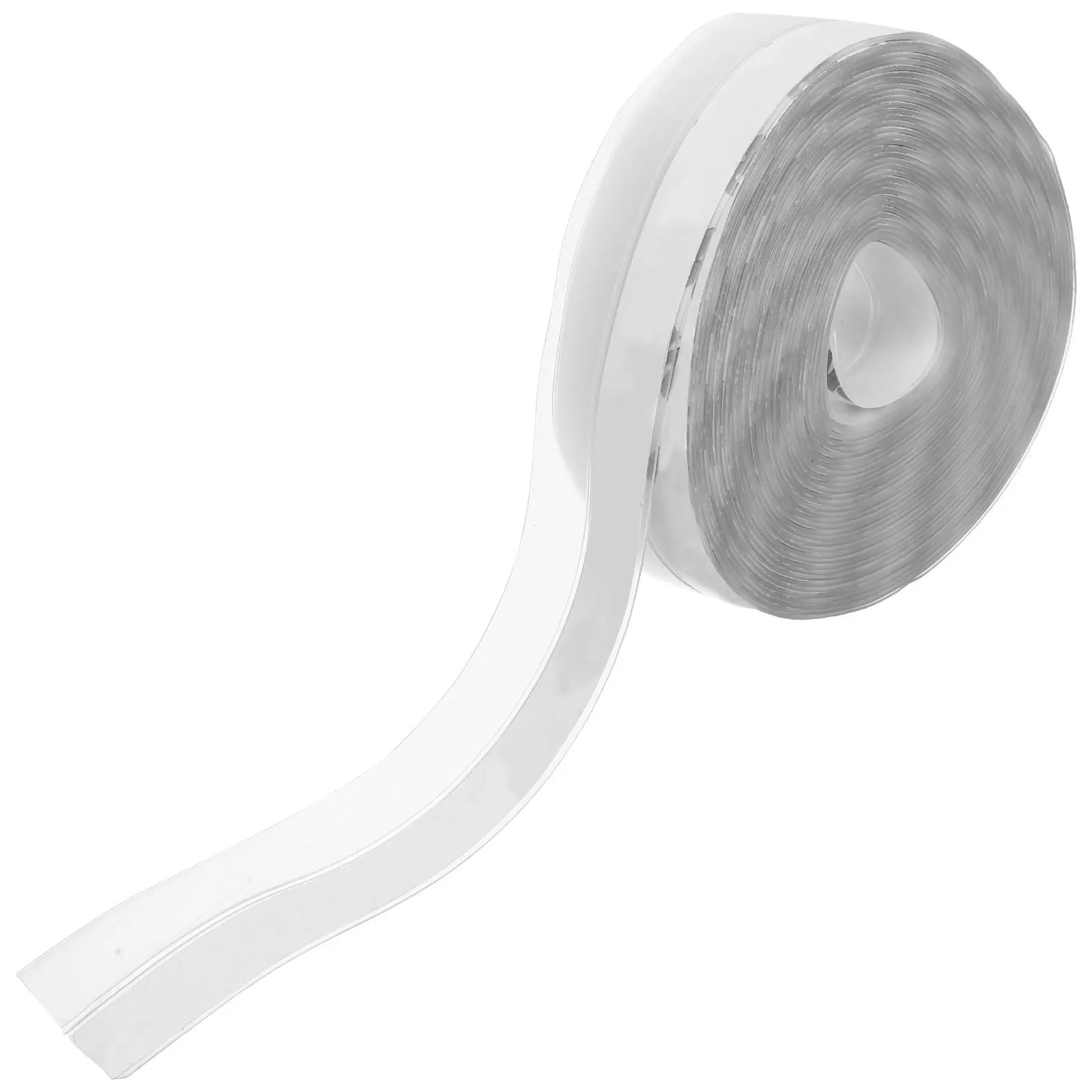 

1 Roll Door Window Sealing Tape Self-Adhesive Caulk Strip Weatherproof Gap Sealant for Bathroom Kitchen Living Room Office