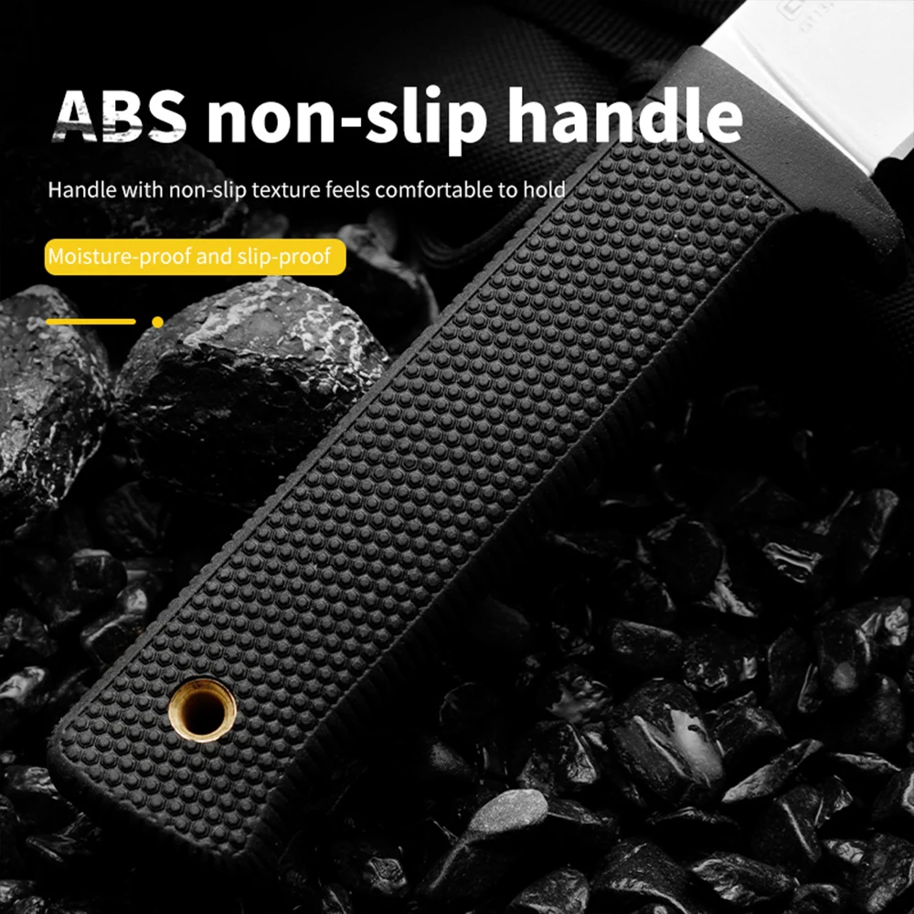 High quality CPM-3V outdoor knife fixed blade wilderness survival knife men\'s gift rescue knife hiking hunting knife