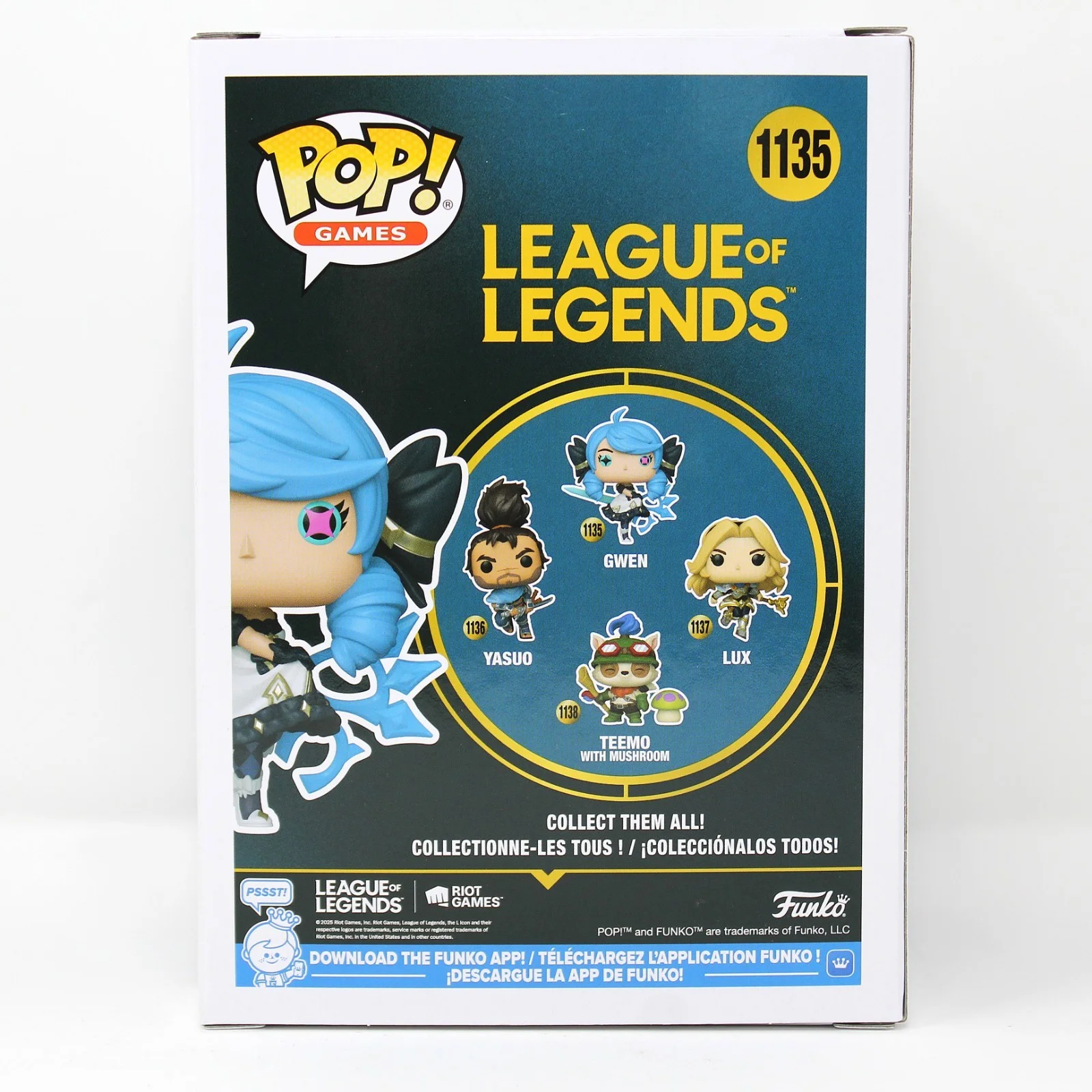 

Funko Pop! LOL Gwen Figure #1135 Official Authentic Limited Edition League of Legends The Hallowed Seamstress Gwen Fans Toy