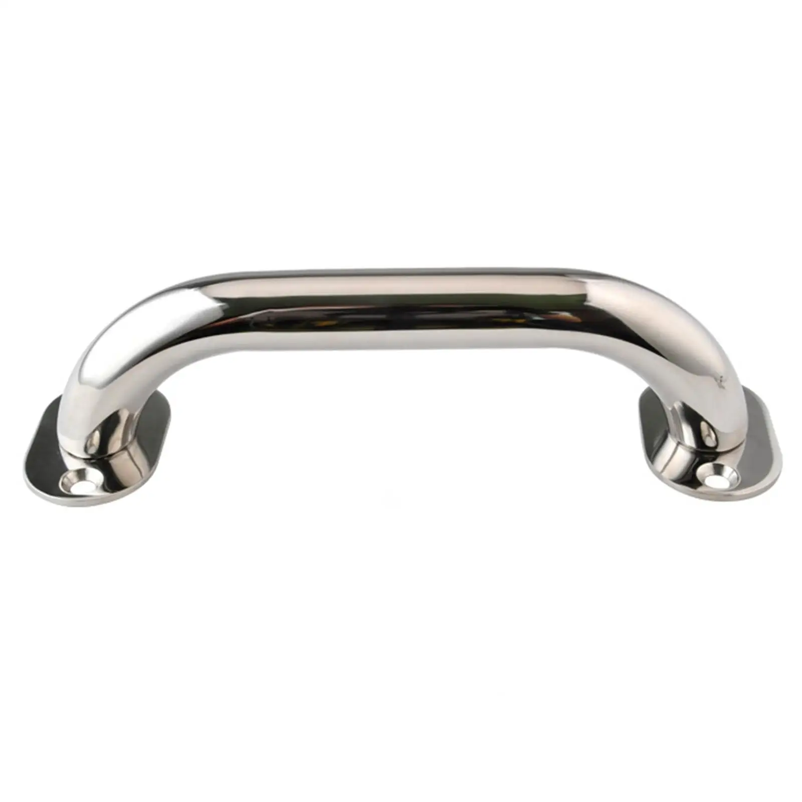 

Polished 12" Boat Grab Handle Handrail Grip Rail Shower Round Tube Bathroom