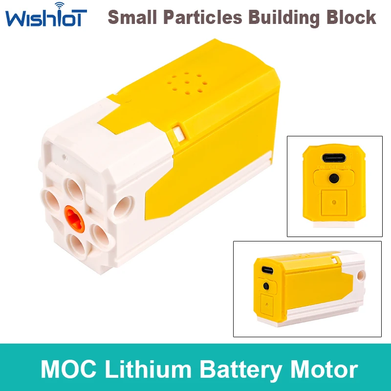 

MOC Lithium Battery Motor Programming Bluetooth Lithium Battery ML Motor Building Blocks 8883 Power Functions DIY Toys Parts