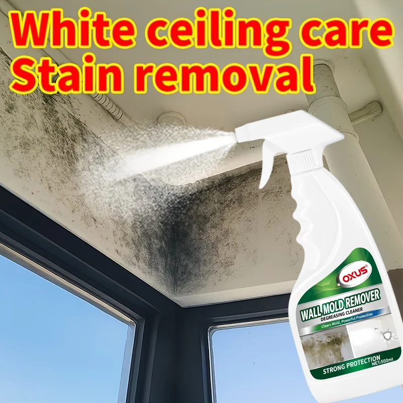 Removedor de Moho para Paredes, Limpiador en Aerosol para Moho Blanco Doméstico, Antimoho, Removedor de Moho para Paredes Curry