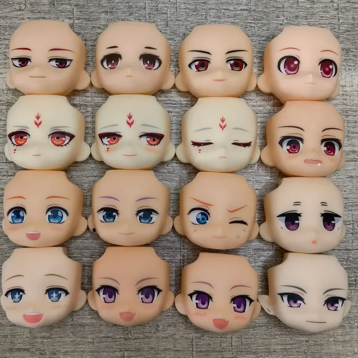 

GSC clay face doll accessories