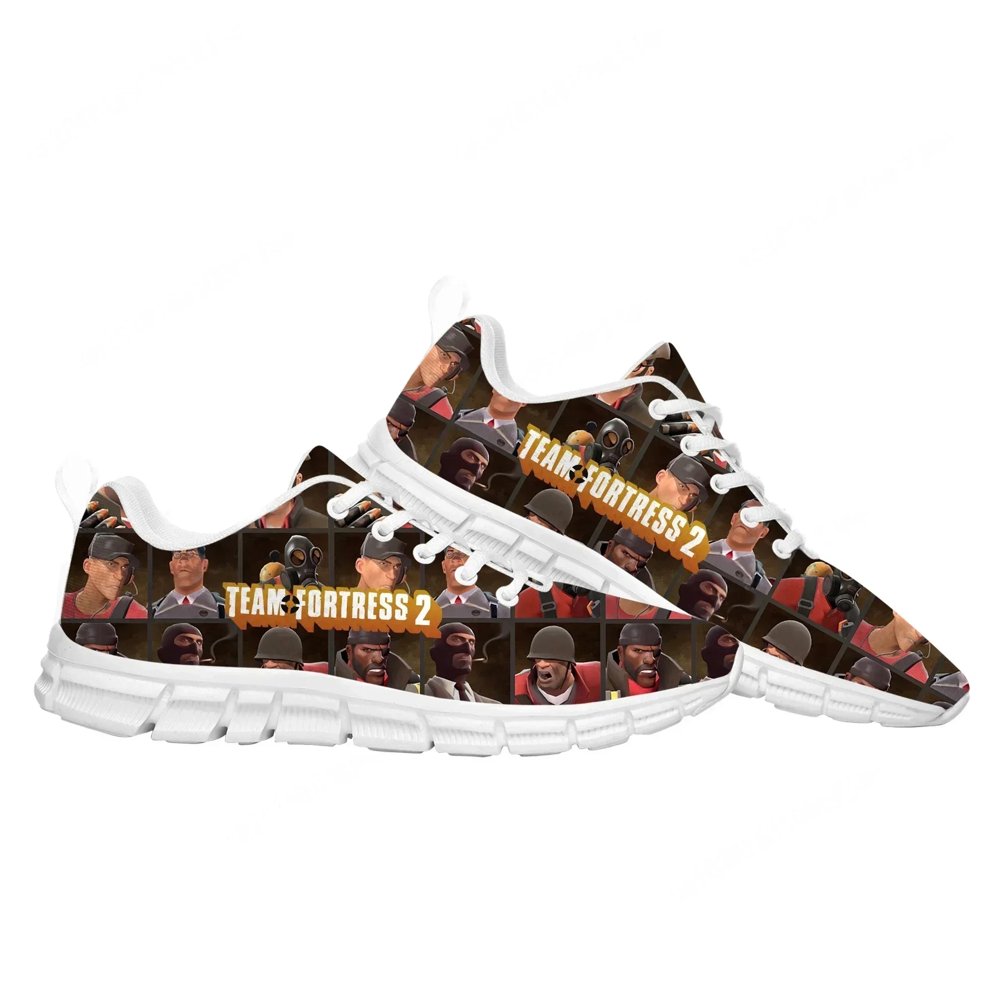 

Team Fortress 2 Sports Custom Shoes Cartoon Game Men Women Sneaker Tailor Made Couple Built Shoes